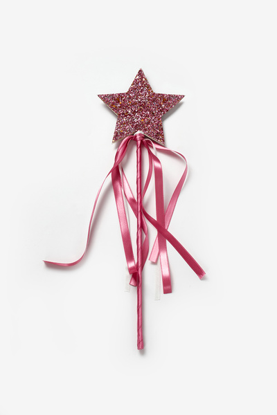 Le Mabelle Săgeată de petrecere cu ciucuri în formă de stea roz