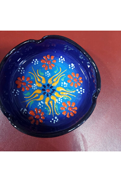 esdekor Large ashtray diameter 10cm height 4cm ceramic handmade 1 piece