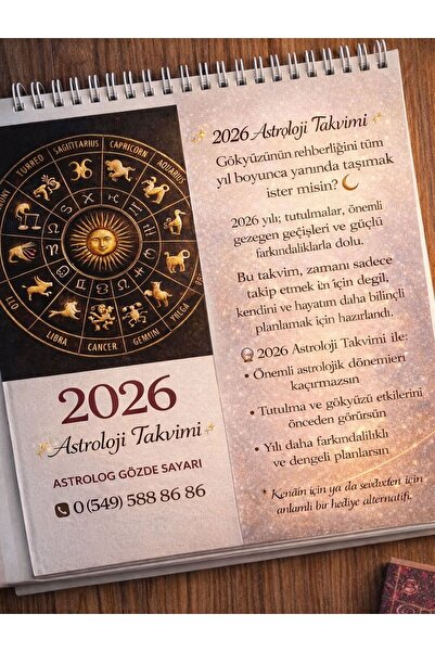 Gözde Sayarı 2026 Astroloji Takvimi