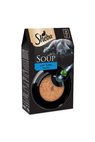 SHEBA Soup With Tuna Cat Food