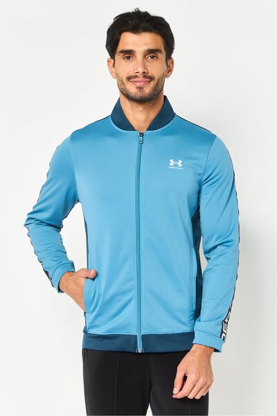 Under Armour Men Loose Fit Long Sleeve Outdoor Jacket, Blue