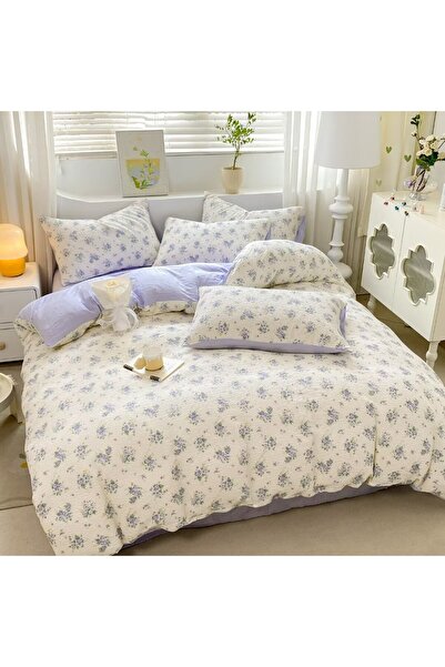 lumixauto Bed Linen for 1 Person, 4 Pieces, DR002