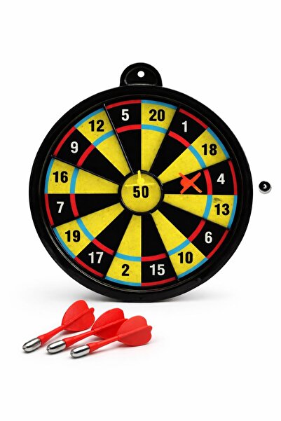 NASYONEL TOYS Manyetik Dart Oyunu – Çocuklar ve Yetişkinler İçin Güvenli Dart Tahtası – Ev İçi Eğlence Oyunu