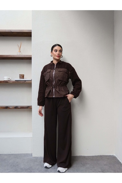 ESRAHELVACI Knitwear Detailed Tracksuit Set