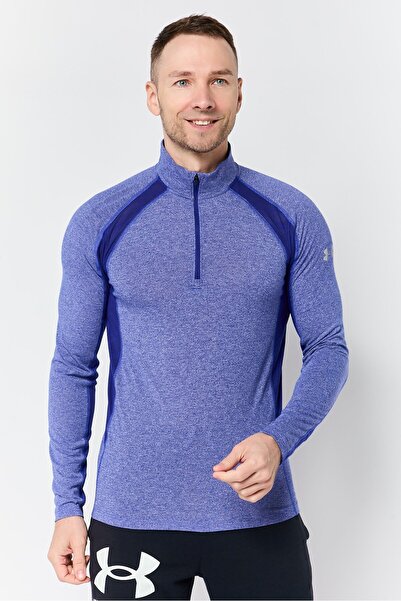 Under Armour Men Fitted Fit Long Sleeve Outdoor Sweatshirt, Muticolor