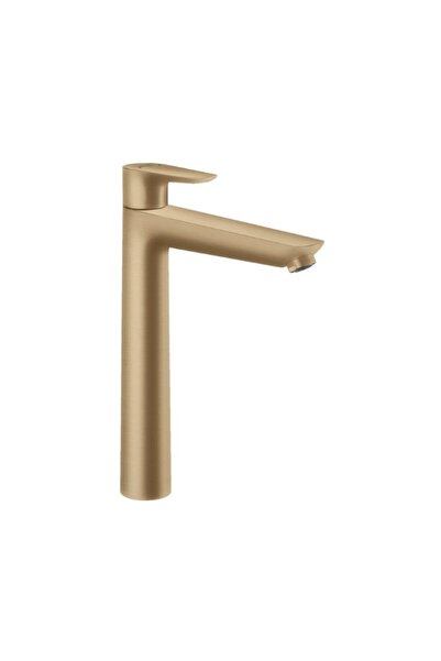 Hansgrohe Talis E Tek kollu Lavabo Bataryası 240 kumandasız Mat Bronz