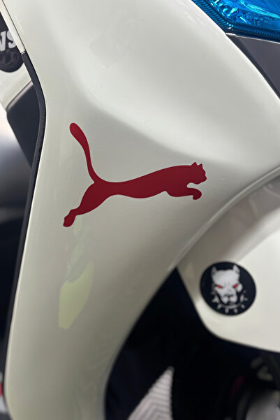 Banxtre Motosiklet ve CG için Puma Sticker (Sağ ve Sol)