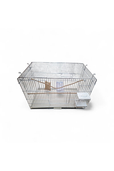KAYA KAFES VE PETSHOP ÜRÜNLERİ BÜYÜK BOY ÇEKMECELİ KAFES 60/35/40 IZGARALI ÇE...