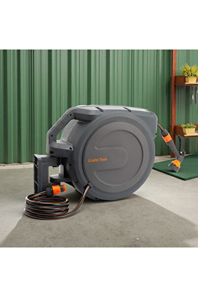 Giraffe Tools AW30 Retractable Garden Hose Reel