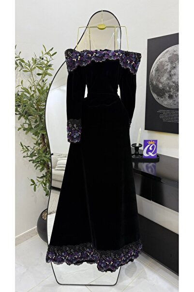 Special-DIARA The "Starry Night" velvet dress – the epitome of feminine charm