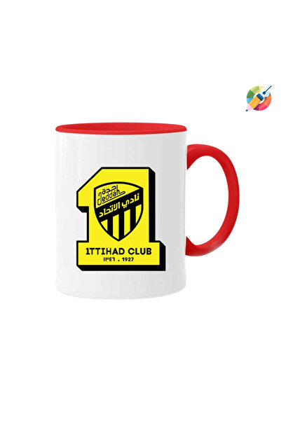 CERCİBAZAAR Printed Trophy Cups with Al-Ittihad Logo