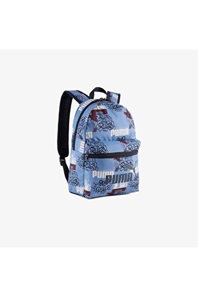 Puma Phase AOP S Mavi Çocuk - Unisex Sırt Çantası