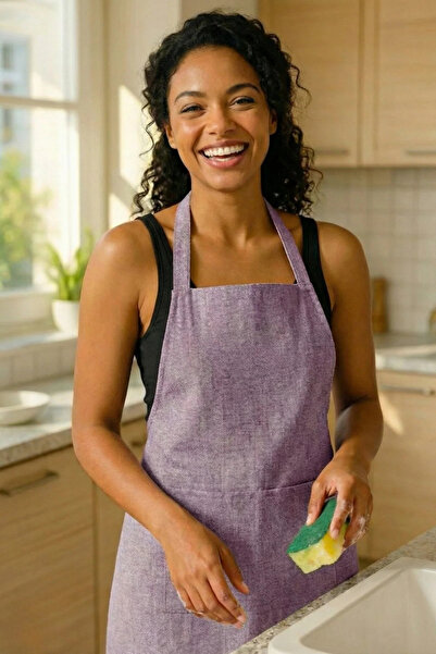 Çeyizim Mutfak Önlüğü - Cepli | Aşçı Şef Önlüğü | Leke Tutmaz | Sıvı Geçirmez...