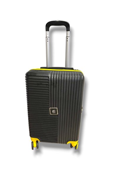 Chapel 600-26 ABS 4 Teker Orta Boy Valiz Siyah Sarı