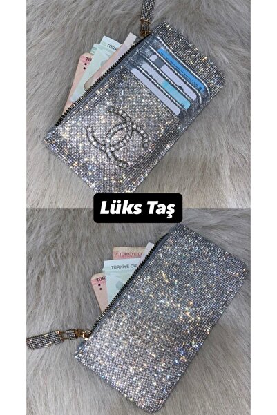 Lüks Taş Taşlı Cüzdan [ 04 mm. taş ]