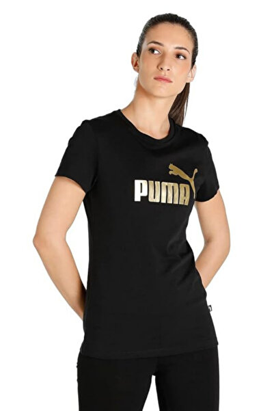 Puma Essentials+ Kadın Siyah Günlük Spor Tişört 84830301