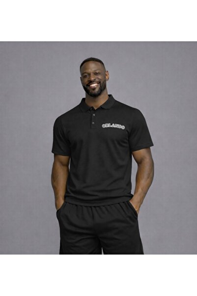 NOFLEN Ανδρικό μπλουζάκι με στάμπα Orlando και λαιμόκοψη πόλο