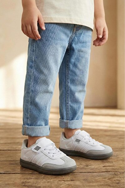 Oksit Samm Comfortable Sole Velcro Lace-Up Boys and Girls Sports Shoes