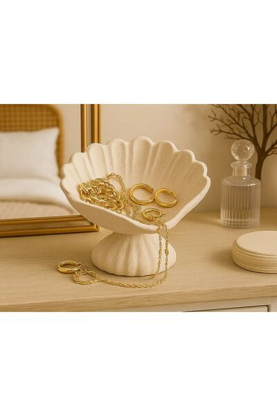 3D MESHİNG Decorative Seashell Jewelry & Accessory Organizer