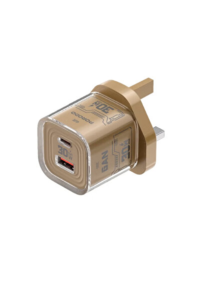 porodo شاحن حائط سريع ثنائي المنافذ من تيزكلارتي