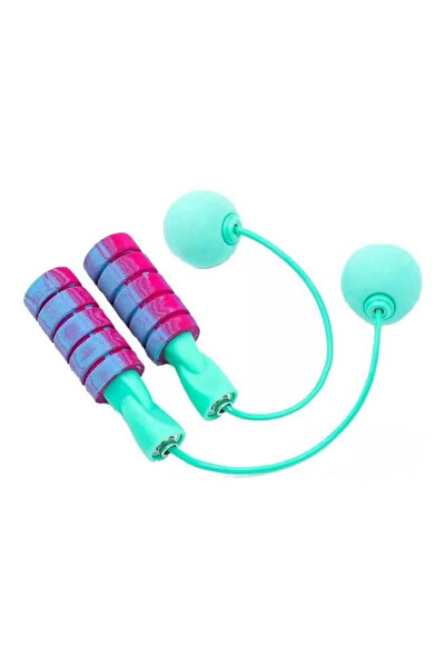 Fitness World jump rope with two balls