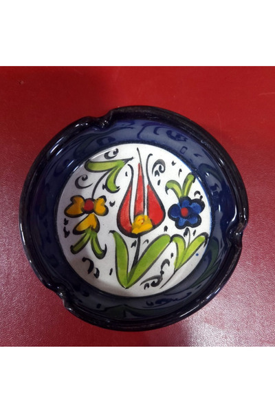 esdekor منفضة سجائر صغيرة قطر 8 سم ارتفاع 3 سم قطعة واحدة