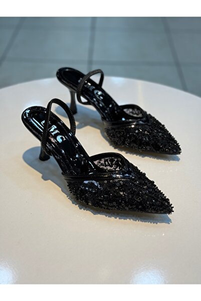 Alphus Pantofi cu toc pentru femei Serrace, eleganti, cu spatele elastic