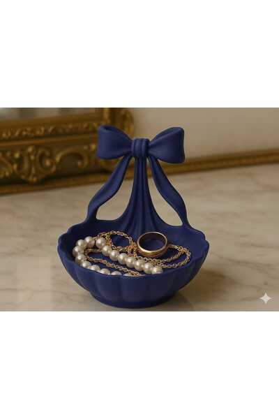 3D MESHİNG Decorative Jewelry & Accessory Organizer with Bow Design