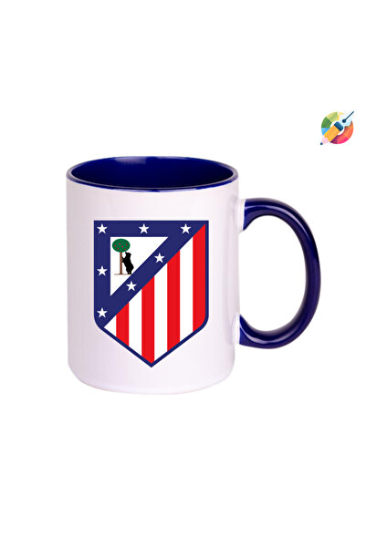 CERCİBAZAAR Printed Cup with Atletico Madrid Logo
