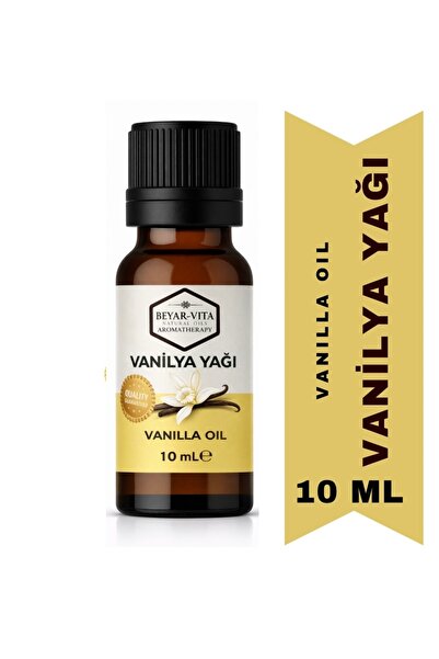 BEYARVİTA Vanilya Yağı 10 ml – – Katkısız - Vanilla Oil 10 ml – Doğal – Cam A...