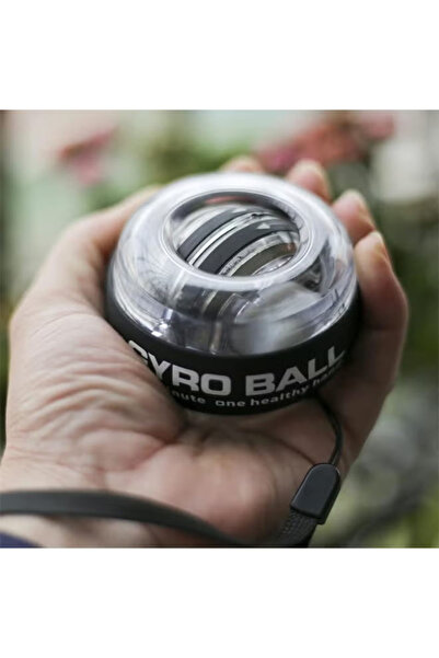 Fitness World Hand, wrist, and finger strengthening ball with colorful lights; self-operating arm training device