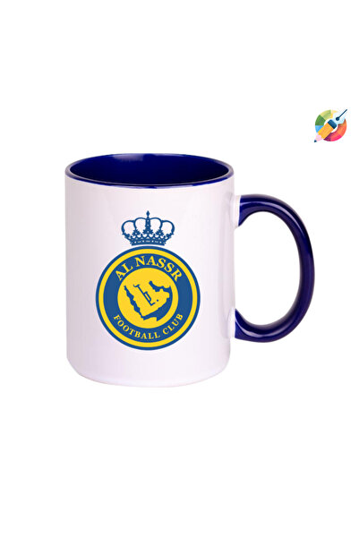 CERCİBAZAAR Printed Trophy Cup with Al-Nassr Logo