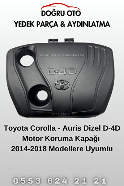 DOĞRU TİCARET AUTO PARTS Corolla - Auris Dizel D-4D Motor Koruma Kapağı 2014-...