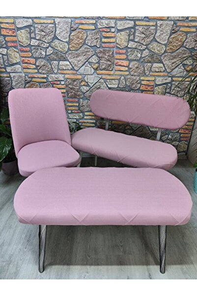 kılıfteks Bench ve Puf Takımı Kılıf Seti - 2 Sandalye, 1 Bench, 1 Puf Örtüsü