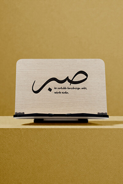 İsfahan TA Kitap Okuma Standı Masaüstü Ahşap Rahle