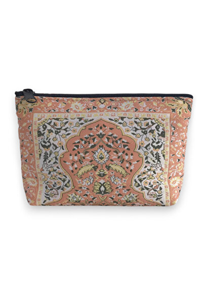 Wallery Bags حقيبة مكياج صغيرة متعددة الأغراض منقوشة