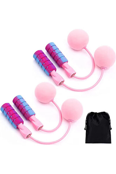 Fitness World jump rope with two balls
