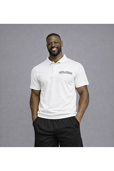 NOFLEN Ανδρικό μπλουζάκι με στάμπα Orlando και λαιμόκοψη πόλο