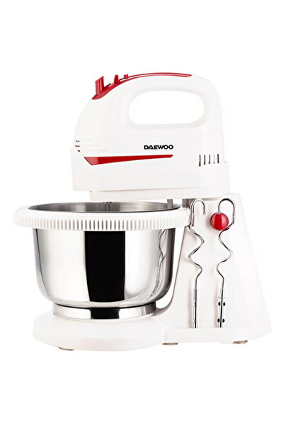 Daewoo DHM100W, 300 W, bol inox rotativ, capacitate bol 2 l, functie Turbo, 5 viteze, accesoriu framantare,