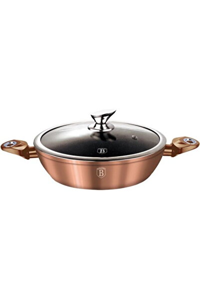 Berlinger Haus Marbled saucepan with lid 28 cm Rose Gold Metallic Line BH 151...