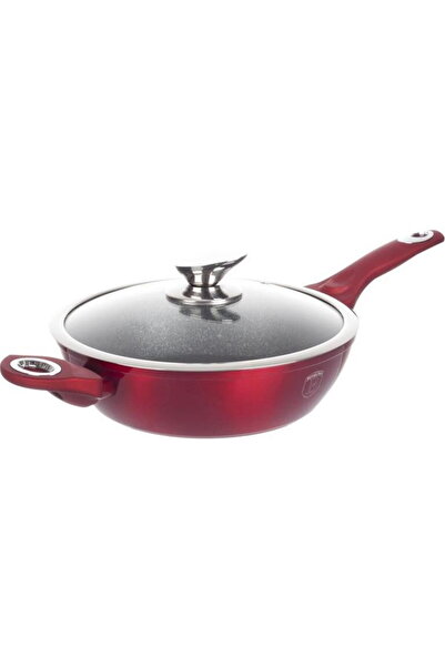 Berlinger Haus 32 cm burgundy metallic striped bh 1261n with lid