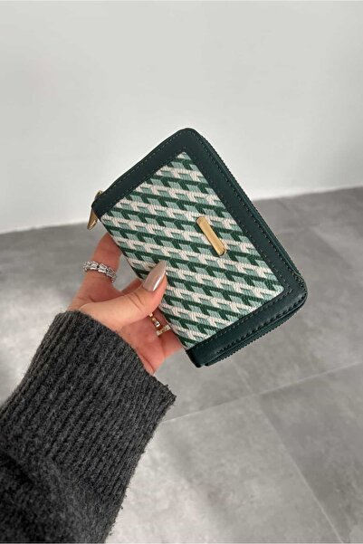 Yuka Atelier Pai Minimal Patterned Faux Leather Wallet