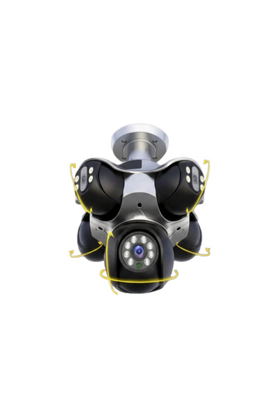 Cenova CN-520W 5 Lensli 4+4+4+4+4 MP Wifi PTZ Kamera