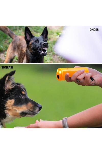 OLLEVRA Köpeksavar Ultrasonik Köpek Kovucu Köpek Kornası Eğitim Cihazı