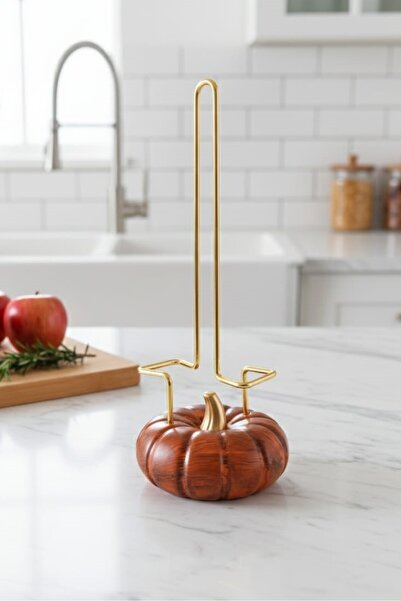 Al Ver Gülüm Kabak Formlu Dekoratif Kağıt Havluluk Gold Metal Detay Çeyizlik ...