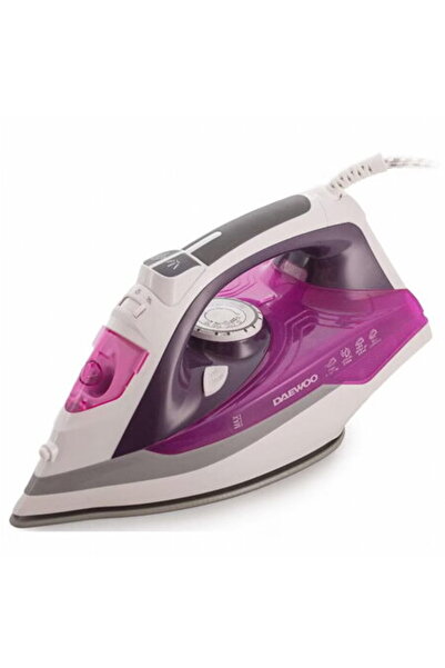 Daewoo DSI20P Talpa ceramica 2400 W 350 ml 55 g/min abur vertical autocuratare maner cauciucat Violet