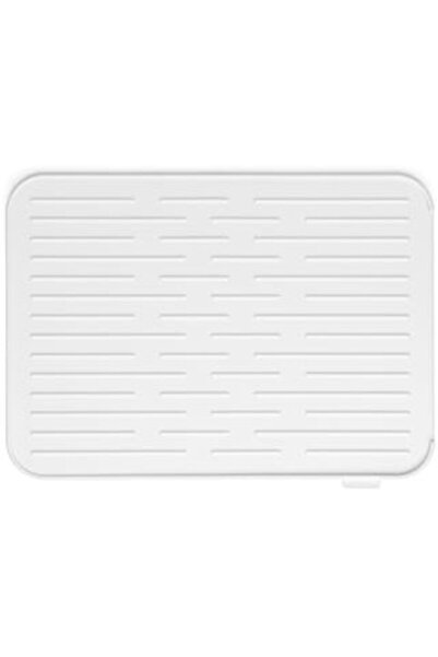 Brabantia Silicone dish rack, light gray, 32.5 x 43.8 x 0.9 cm