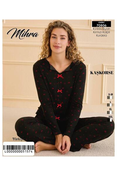 Mihra Ribbed Knit Pajamaset Pjf7080601