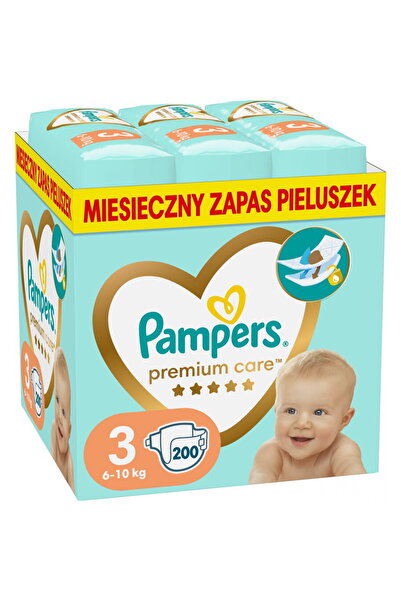 Pampers 8006540855898, Size 3, 6-10kg, 200 pcs