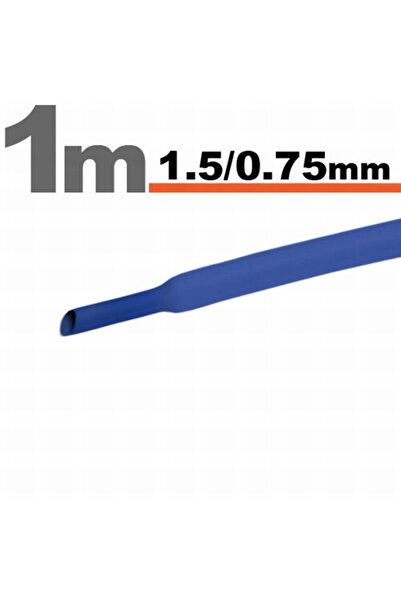 Handy Heat shrink tubeBlue • 1.5 / 0.75 mm